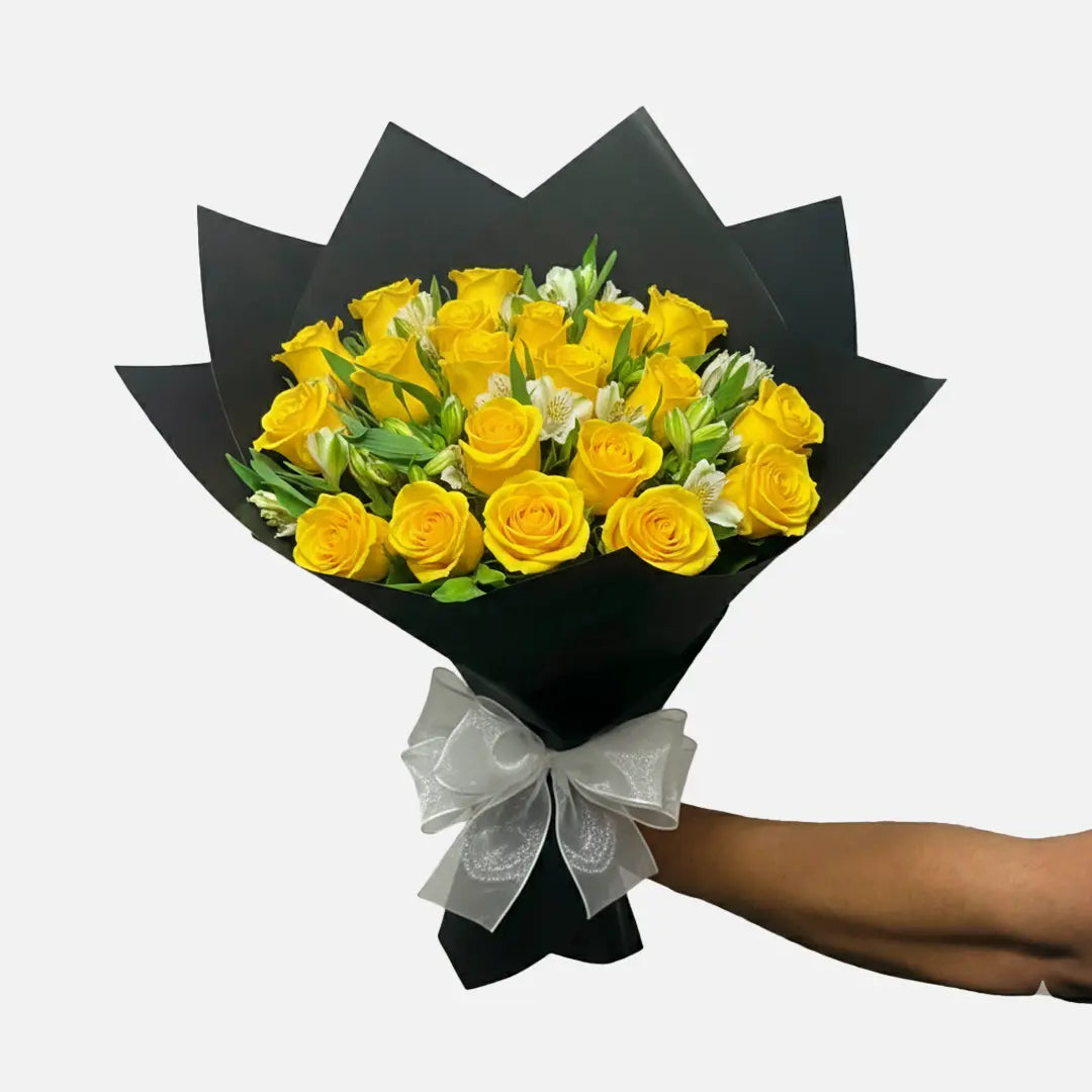 Ramo de 24 Rosas Amarillas
