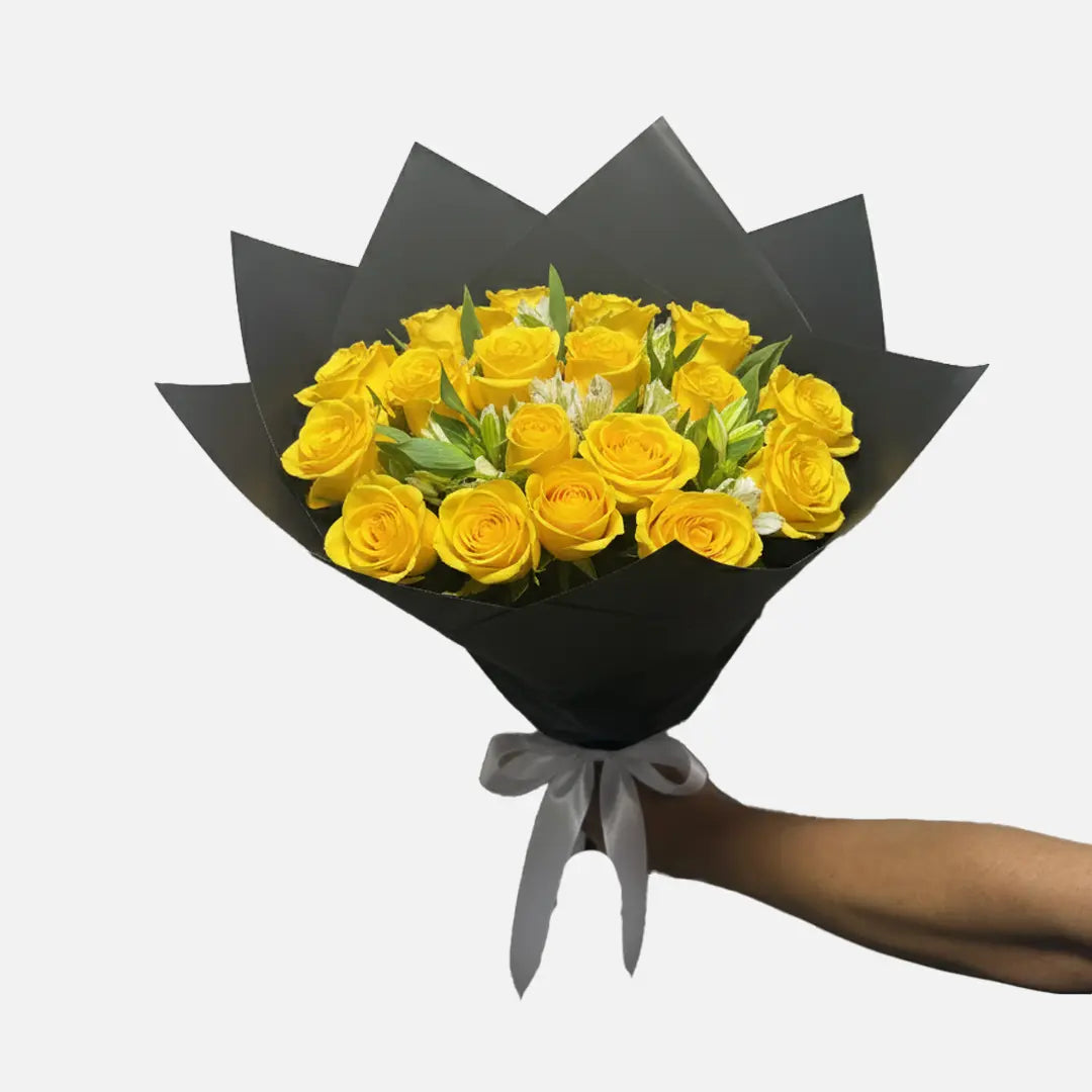 Ramo de 24 Rosas Amarillas