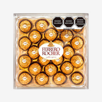 Ferrero Chocolates biscuit covered with hazelnut pieces and creamy filling 24 pieces of 12.5 g/u 