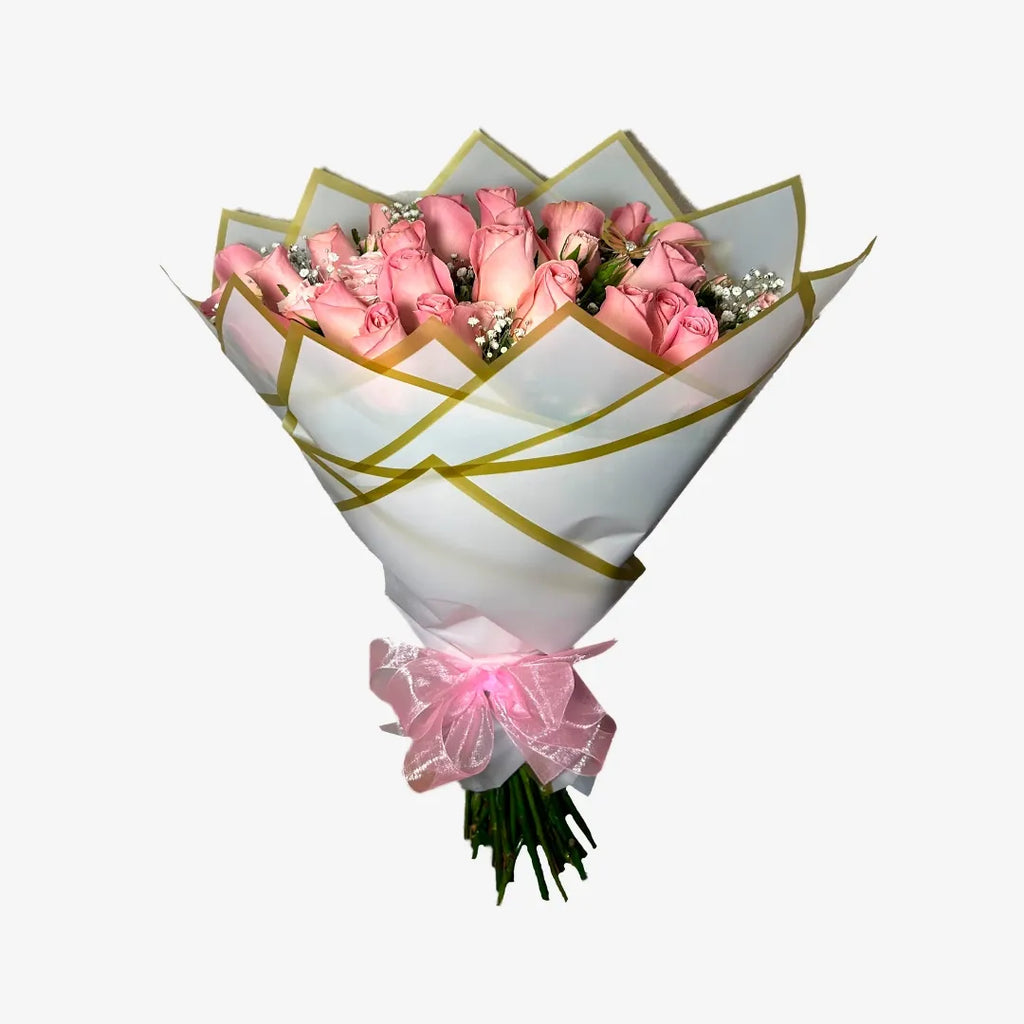 Ramo de 24 Rosas con Mini Rose