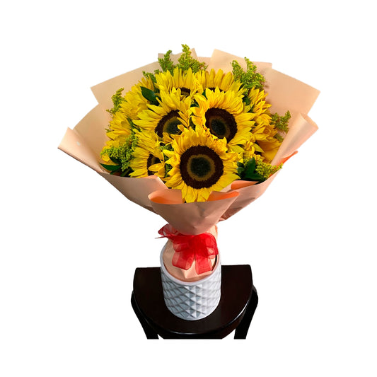 Ramo de 10 Girasoles