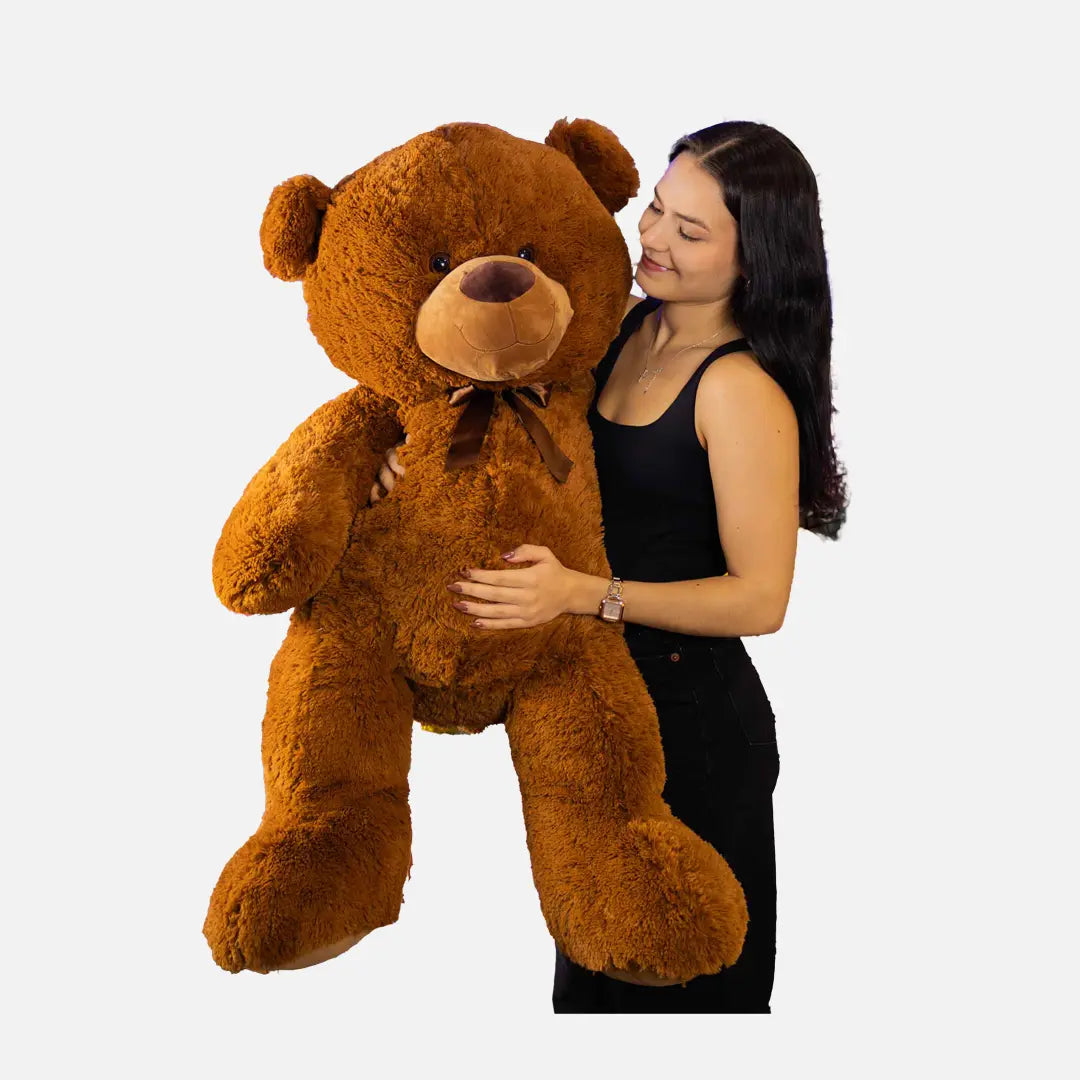 Peluche de oso café 120 cm
