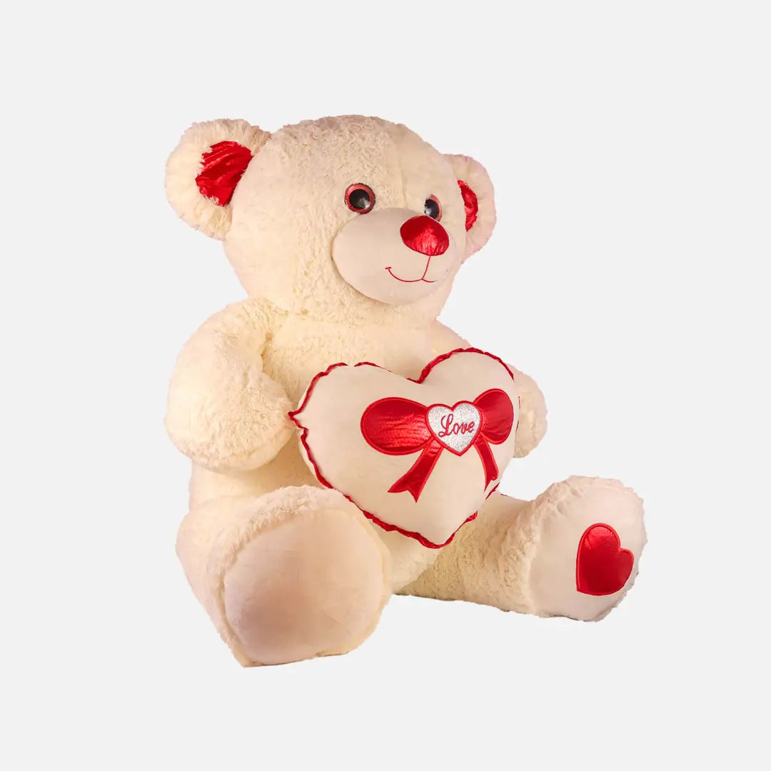 Peluche de oso corazón 152 cm