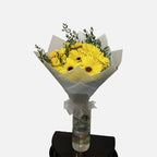 Bouquet of 6 gerberas and accessories